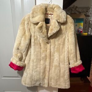 “Fur” Coat XS Cream